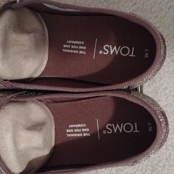 Toms Alpargata Bronze Animal Printed Glitter - Picture 6 of 7